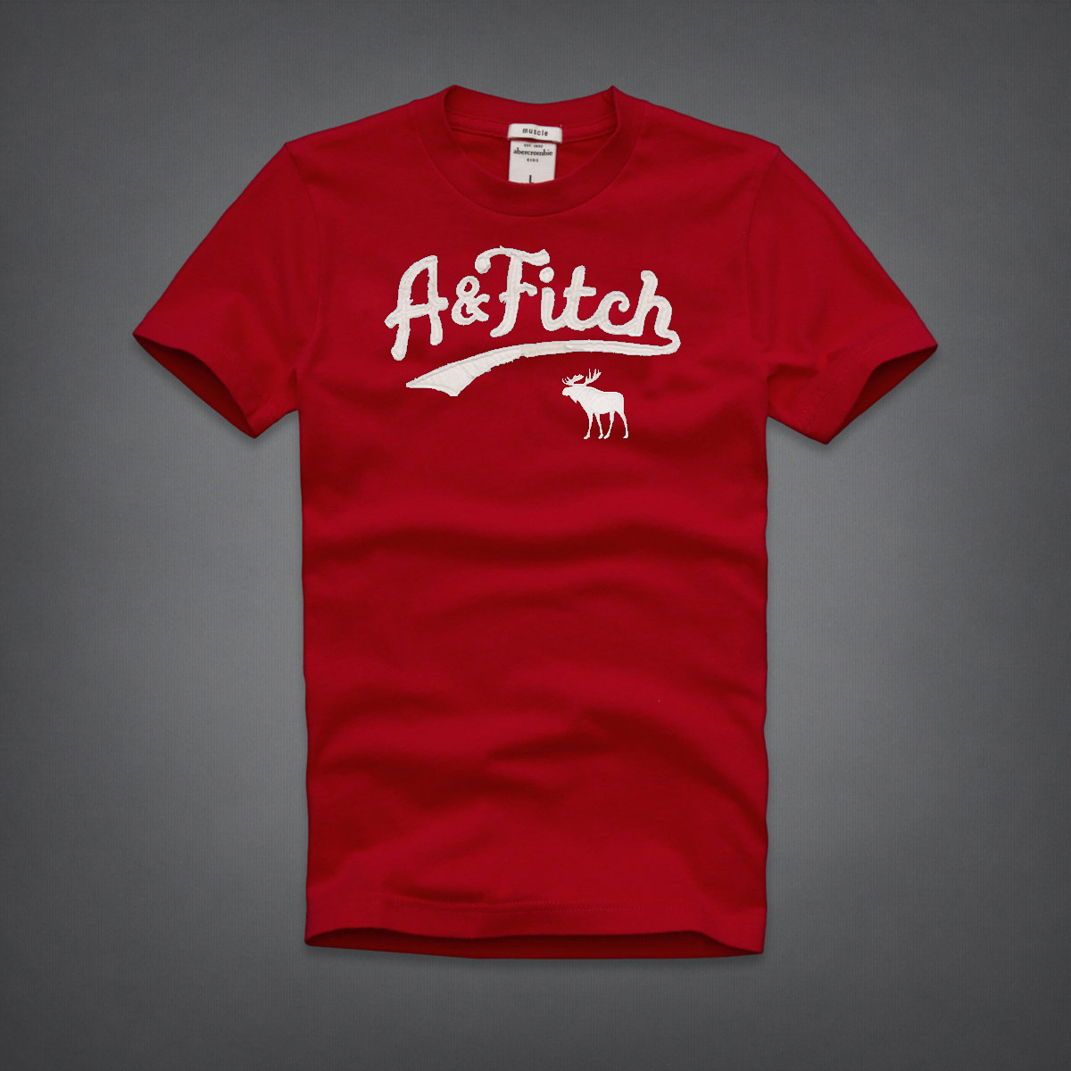 Abercrombie Fitch Hombres De Cuello Redondo Corto Remera AF5404 Abercrombie Fitch Hombres De Cuello Redondo Corto Remera AF5404